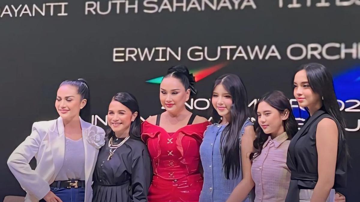 Konser Super Diva Satukan Generasi Emas Penyanyi Wanita Indonesia, Dari