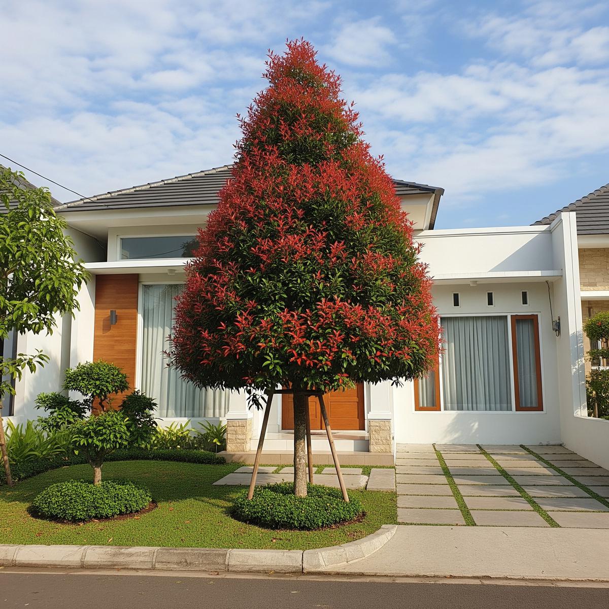 Pohon Pucuk Merah (Syzygium myrtifolium)