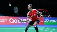 Tunggal putri Indonesia Putri Kusuma Wardani lolos ke perempat final Japan Open 2025.&nbsp;Putri KW&nbsp;menyingkirkan wakil tuan rumah Tomoka Miyazaki dalam pertandingan di Tokyo Metropolitan Gymnasium, Kamis (17/7).&nbsp;(foto: PBSI)