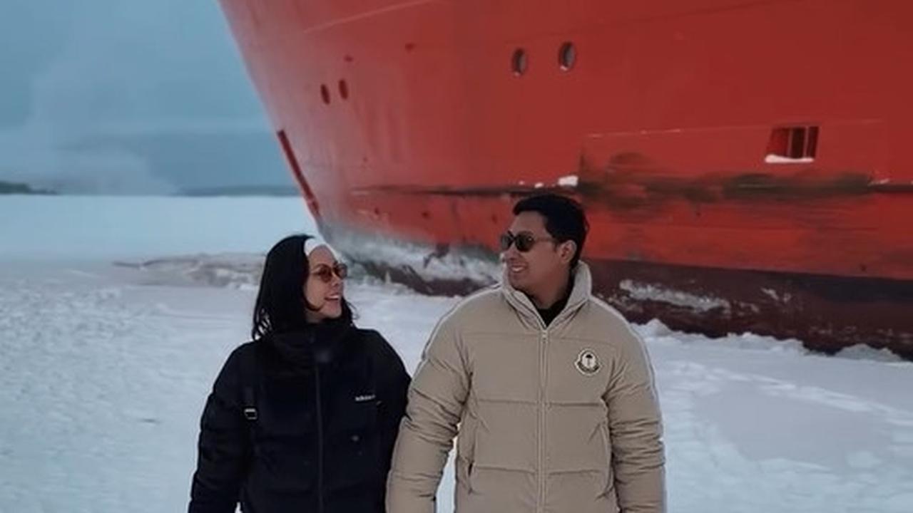 Potret Darma Mangkuluhur Cucu Soeharto Liburan Bareng Pacar ke Kutub Utara dan Finlandia, Bahagia Lihat Aurora