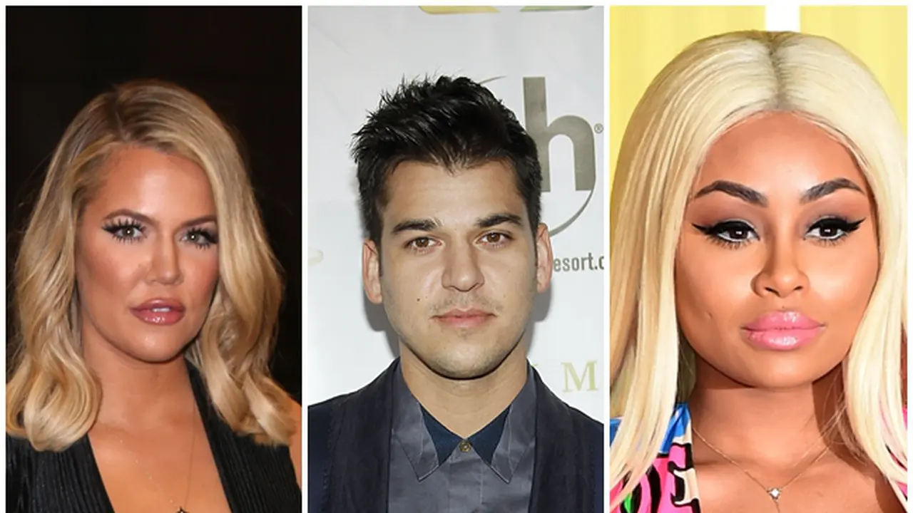 Khloe Kardashian, Rob Kardashian, dan Blac Chyna