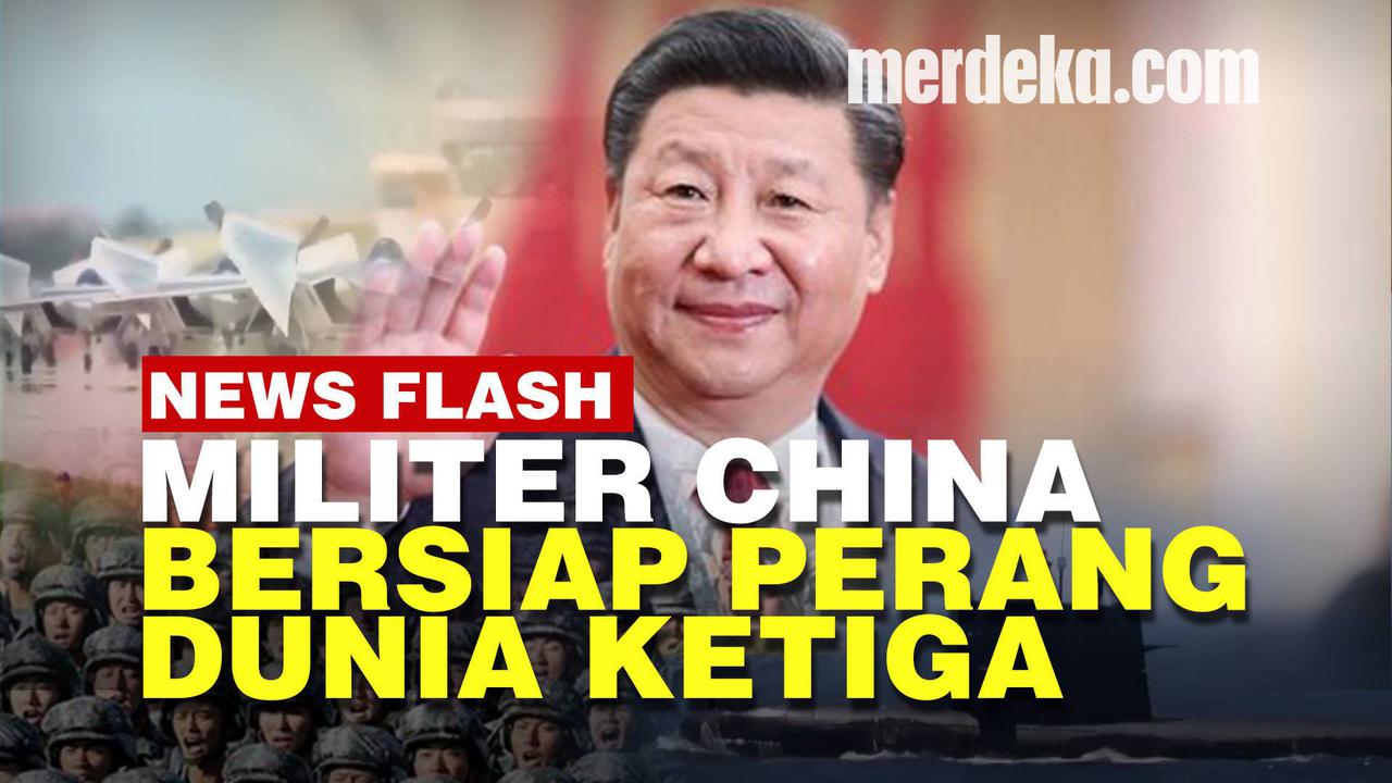 VIDEO: Kekuatan Raksasa Militer China, Tegaskan Perang Dunia Ketiga Bisa Kapan Saja