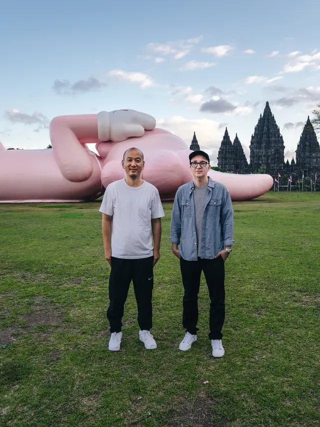 KAWS and SK Lam