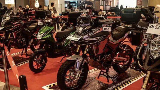 Kumpulan Potret Motor Keren di Honda Modif Contest 2023 Seri Pekanbaru