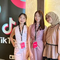 Serly Asnim, Christie Basil, dan Tirannisya (Dok/Fimela.com/Rianti Fitri Wulandari)