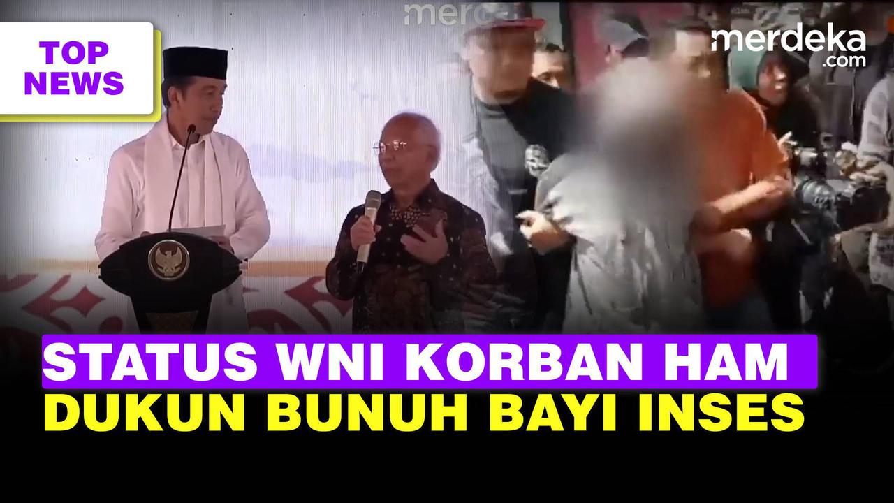 Top News: Jokowi Tawarkan Status WNI Korban HAM 65 | Dukun Bunuh 7 Bayi Hasil Inses