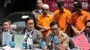 Kabid Humas Polda Metro Jaya Kombes Pol Argo Yuwono memberikan keterangan dalam rilis pengungkapan sindikat kejahatan properti di kawasan Tebet Timur Raya, Jakarta, Senin (5/8/2019). (Liputan6.com/Faizal Fanani)