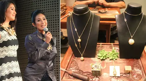 Happy Salma dan Dewa Sri Luce Rusna Gelar Pameran Koleksi Terbaru