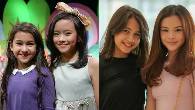 Dekat Sejak Kecil, Ini 6 Potret Persahabatan Sandrinna Michelle dan Clarice Cutie
