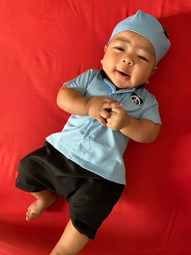 Potret gemas anak seleb yang rayakan Lebaran pertama kali di Tahun 2020