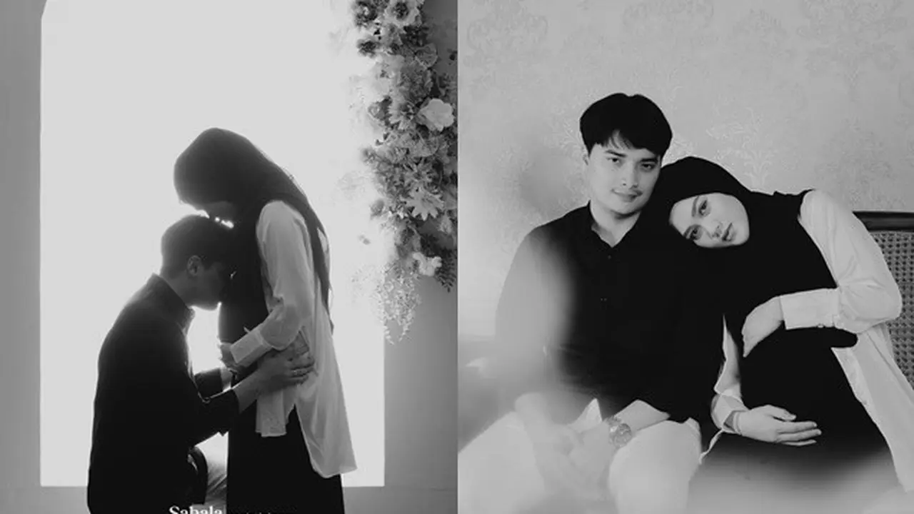 Jelang Melahirkan, Ini 6 Potret Maternity Shoot Henny Rahman dan Alvin Faiz