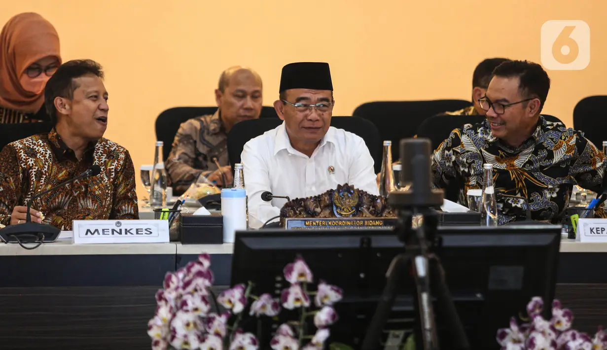 Kemenko PMK terus mengimplementasikan pelaksanaan Peraturan Presiden Nomor 25 Tahun 2012 tentang Gugus Tugas Pencegahan dan Penanganan Pornografi (GTP3). (Liputan6.com/Angga Yuniar)