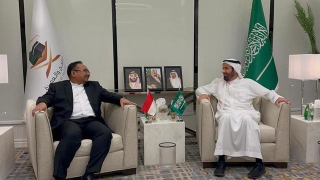 Menag Yaqut dan Menteri Haji Arab Saudi