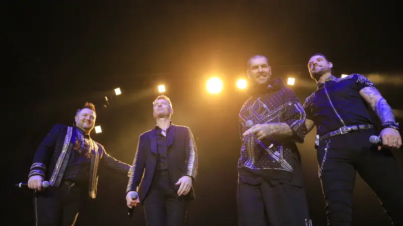 Konser Boyzone di Jakarta (24/3/2019) (Kapanlagi.com/ Adrian Utama Putra)