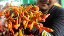 Khusus untuk Jakarta, cabai rawit merah menjadi jenis cabai yang harganya paling mahal. (merdeka.com/Arie Basuki)