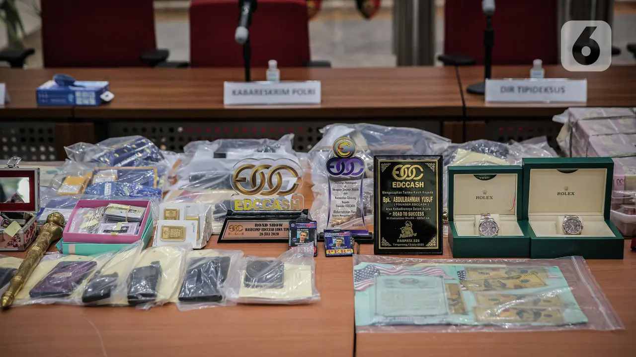 Bareskrim Polri Bongkar Investasi Ilegal EDC Cash