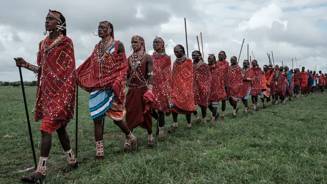 Mengintip Olimpiade Suku Masaai 2018 di Kenya