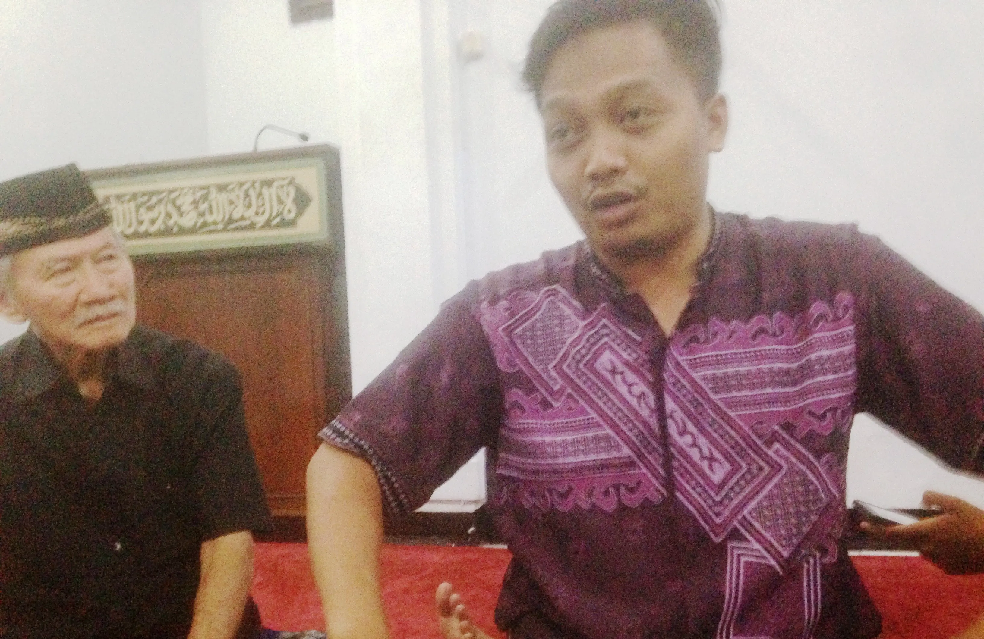 Saksi penyiraman air keras ke wajah penyidik KPK Novel Baswedan, Eko Julianto (26). (Liputan6.com/Muhammad Radityo Priyasmoro)