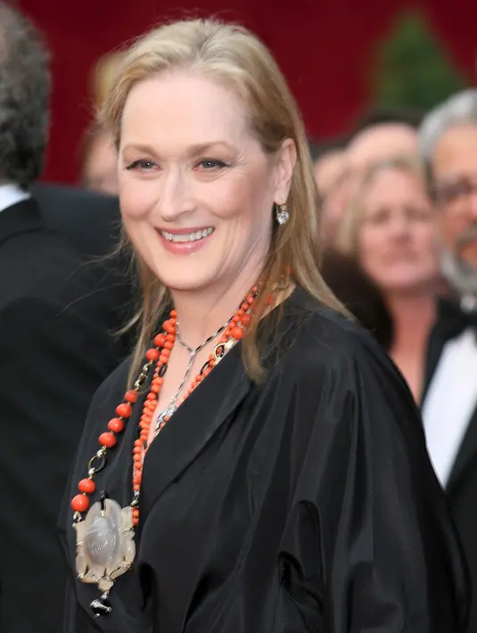 Pemeran 'The Devil Wears Prada' di karpet merah Academy Awards tahun 2007. (Bintang/EPA)