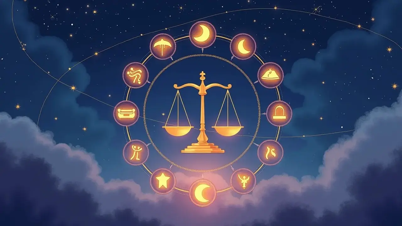 logo zodiak libra