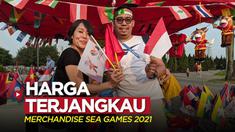 Berita video merchandise non-ofisial yang dijual di venue SEA Games 2021 dijual dengan harga yang terjangkau, termasuk yang bernuansa Indonesia.