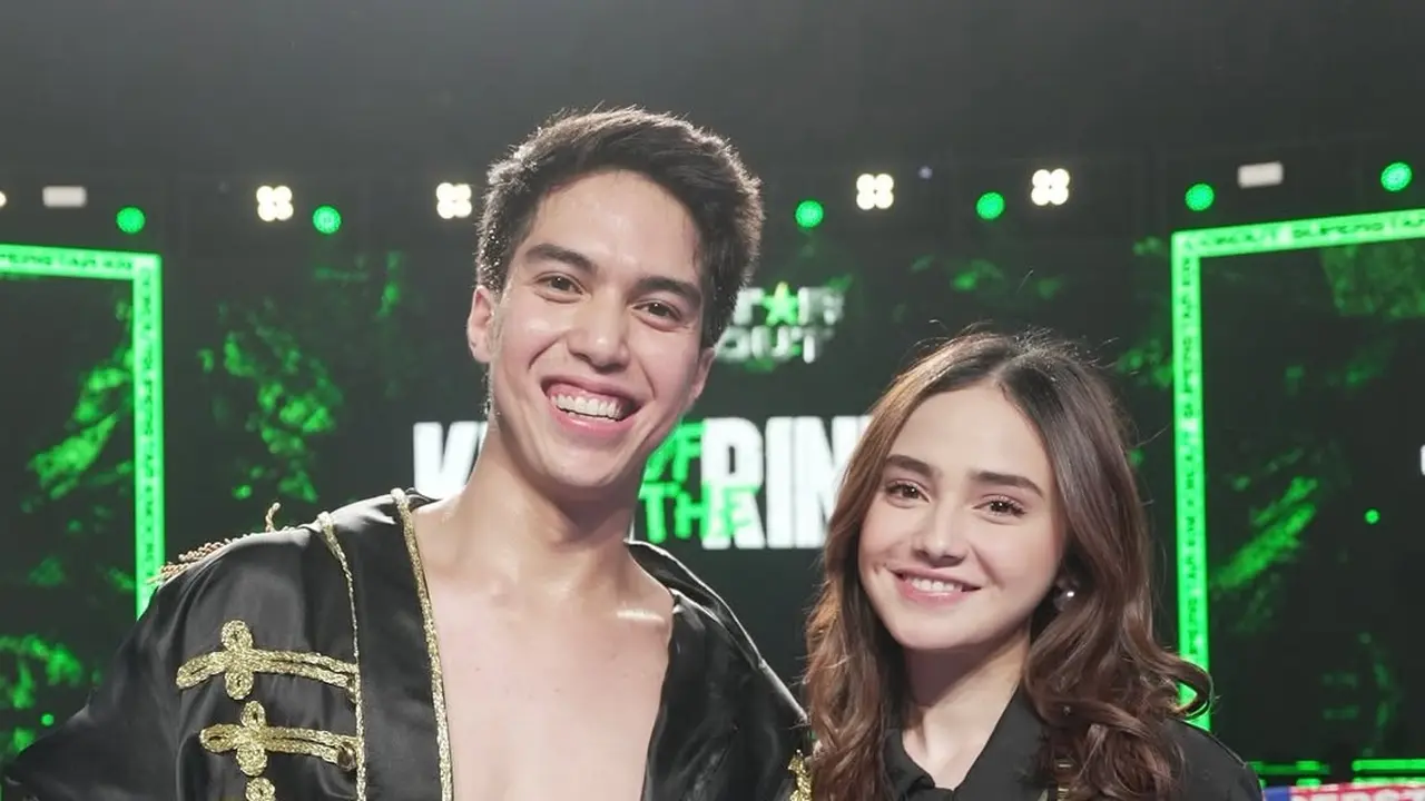 Pesona Stunning Syifa Hadju dengan Rambut Baru di Pertandingan Tinju El Rumi vs Jefri Nichol