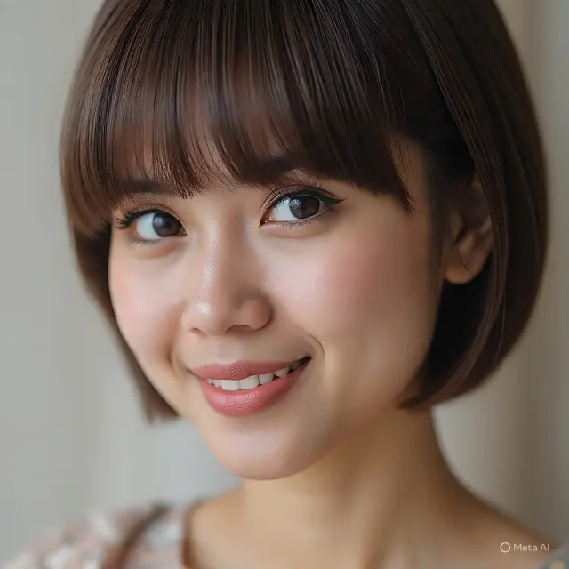 Model Potongan Rambut Pendek Elegan