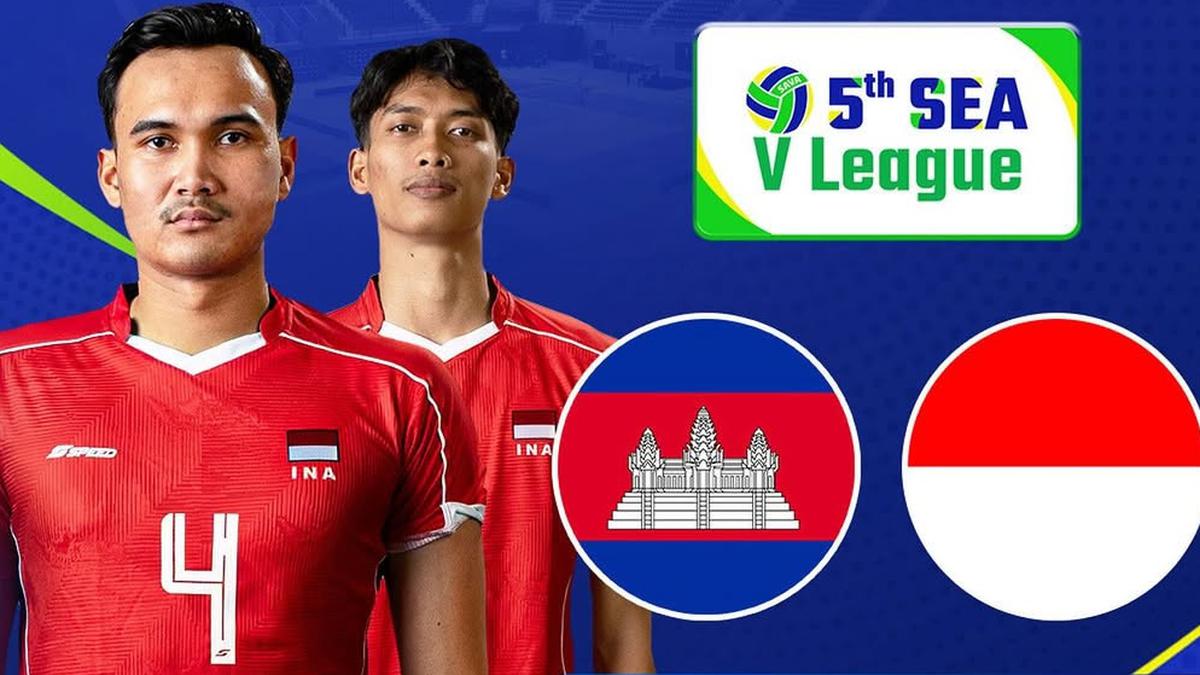 Hasil SEA V League 2025: Timnas Voli Indonesia Gebuk Kamboja