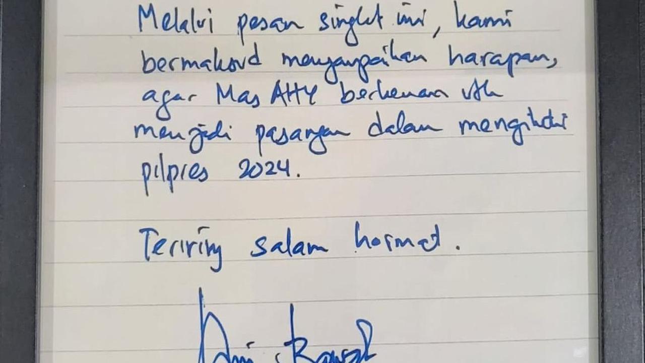 Demokrat juga membongkar surat Anies kepada AHY berisi kesediaan menjadi Cawapresnya di Pilpres 2024. Surat itu dibuat Anies pada 25 Agustus 2023 dan disaksikan oleh dua orang.<br>