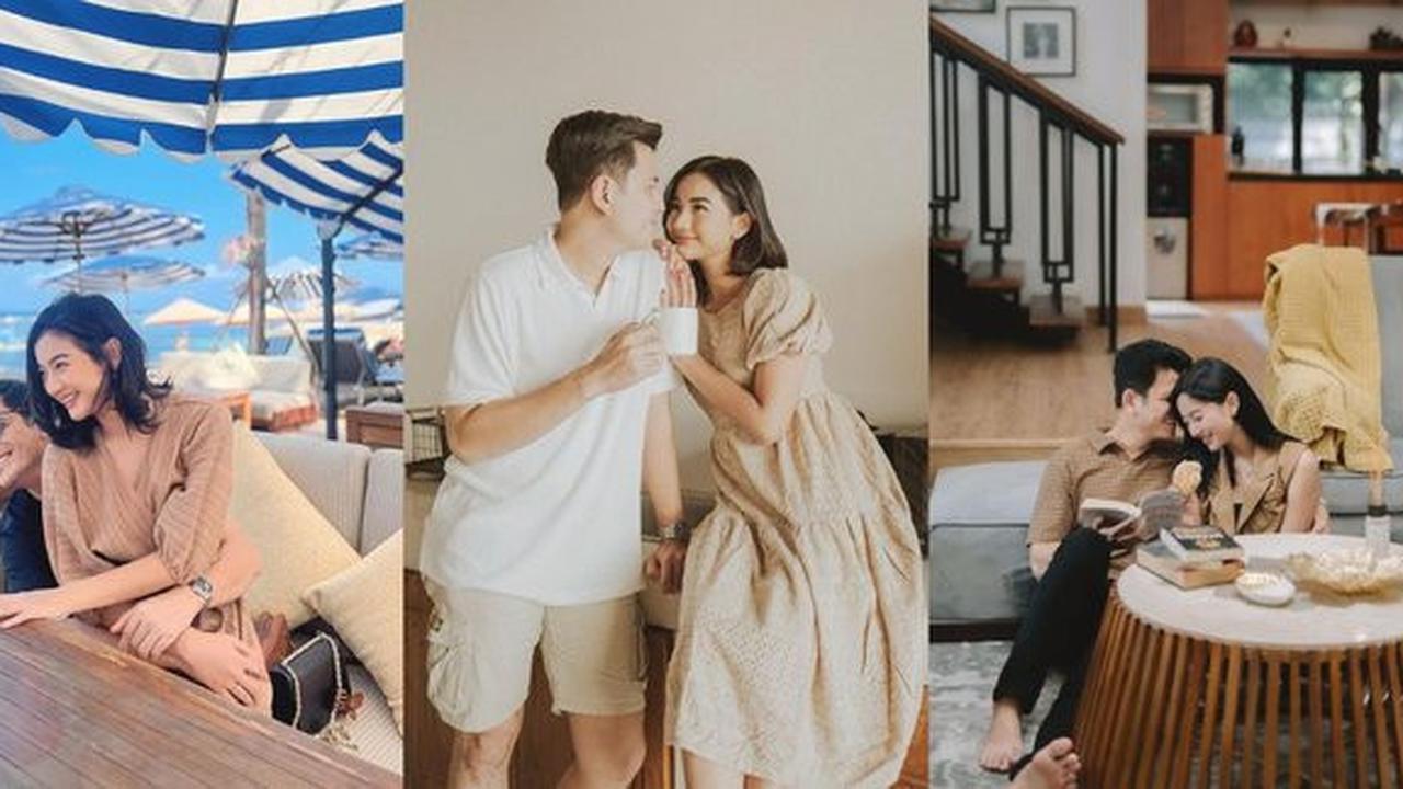 8 Momen Romantis Glenca Chysara dan Rendi John - Keseruan Liburan di Bali dan Waktu Santai di Rumah