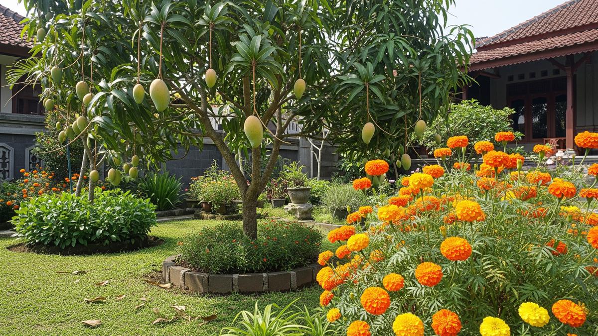 4 Jenis Tanaman Pendamping yang Bikin Panen Pohon Buah Makin Lebat Secara Alami