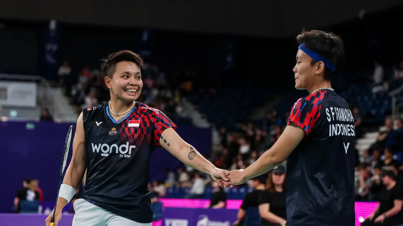 Apriyani Rahayu/Siti Fadia Silva Ramadhanti - Orleans Masters 2025 - Bulu Tangkis