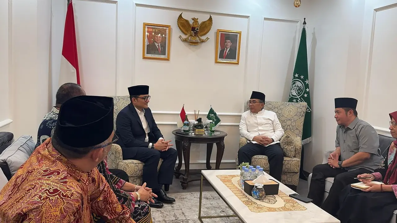 Badan Pengelola Keuangan Haji (BPKH) melakukan kunjungan penting ke Pengurus Besar Nahdlatul Ulama (PBNU) pada Rabu (19/02) di Jakarta (Istimewa)
