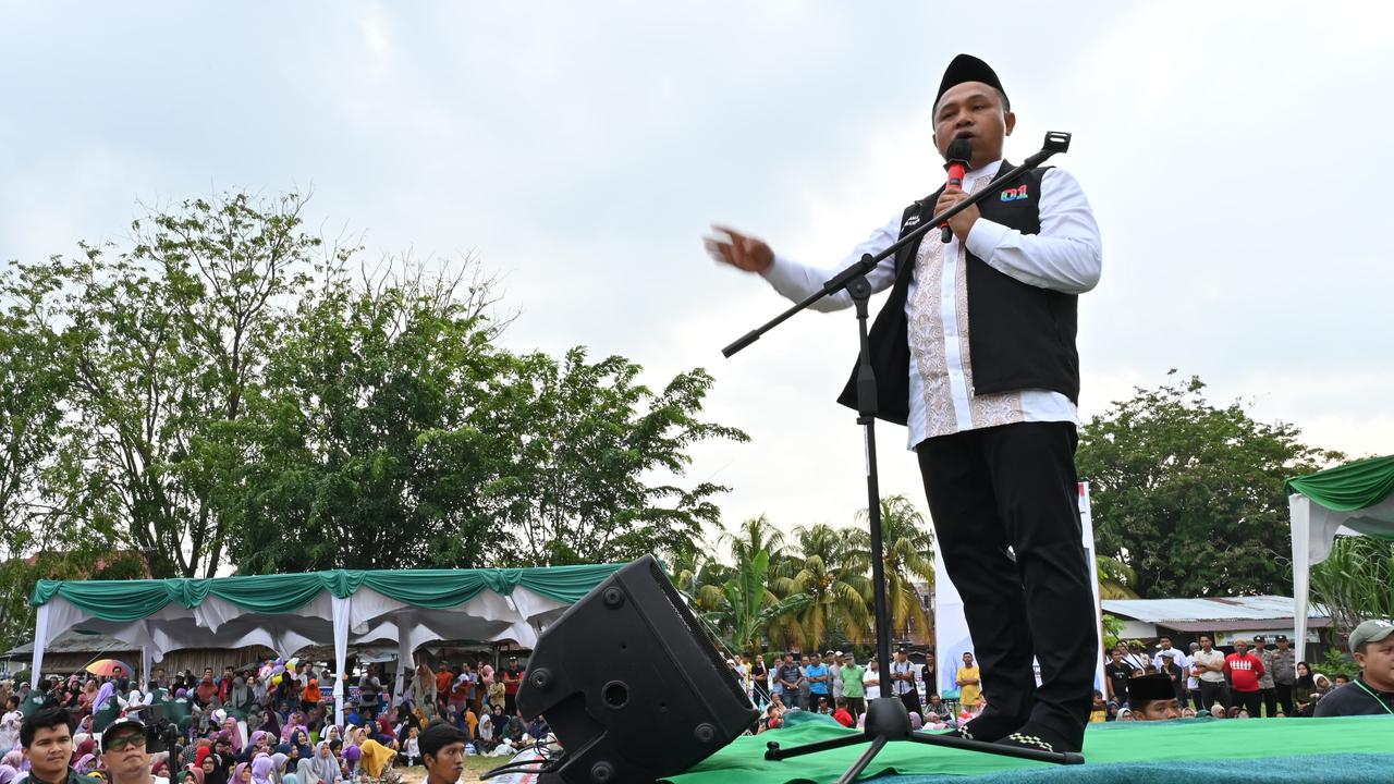 Iyeth Bustami dan UAS Pimpin Simulasi Coblos Paslon 'Bermarwah' di Pilkada Riau