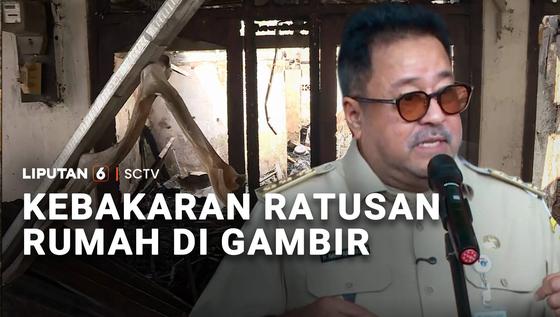 Kebakaran Ratusan Rumah di Gambir