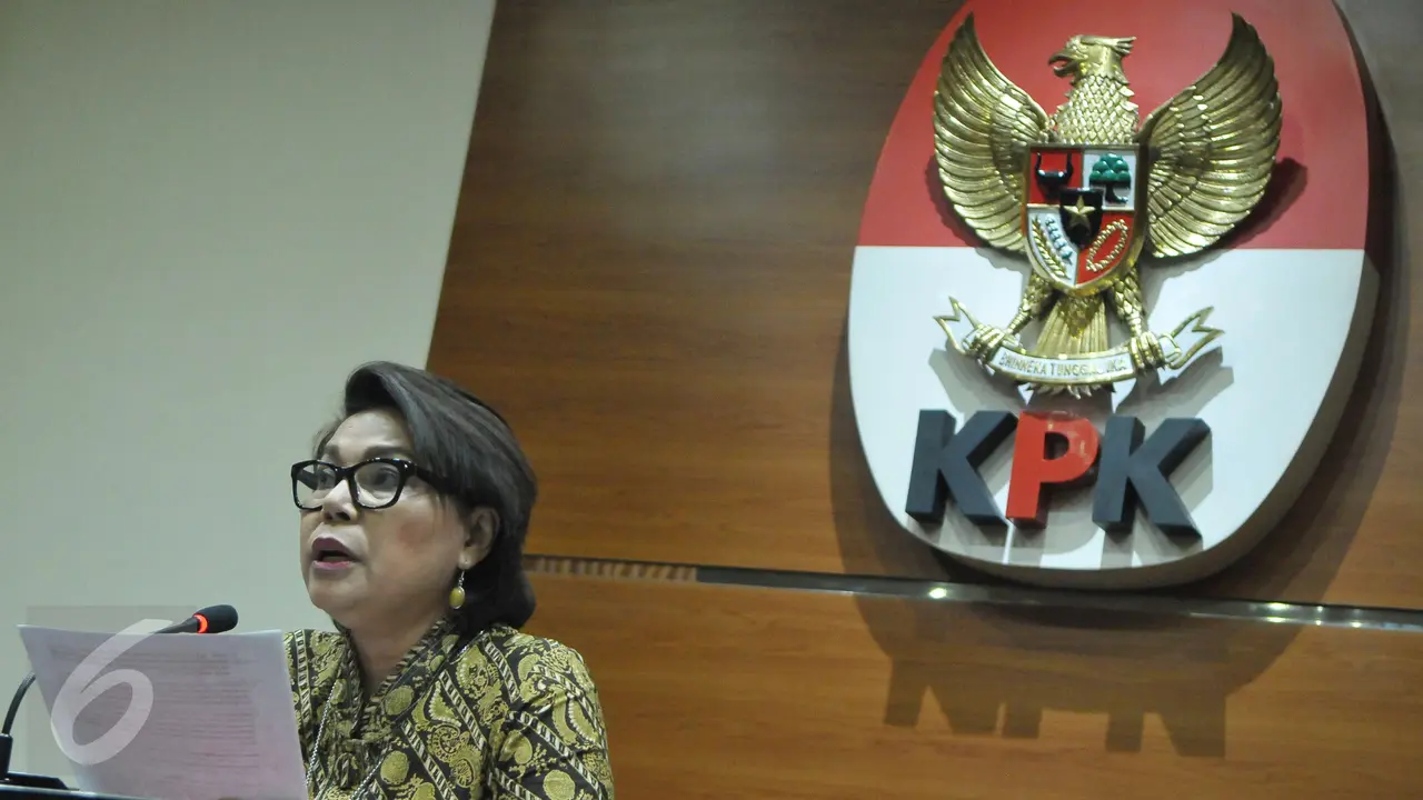 KPK Tetapkan Mantan Ketua BPPN Sebagai Tersangka- Basaria Panjaitan-Jakarta- Helmi Afandi-20170425