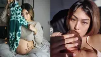 Potret Perjalanan Kehamilan Nabila Putri. (Sumber: Instagram.com/nabillabylla)