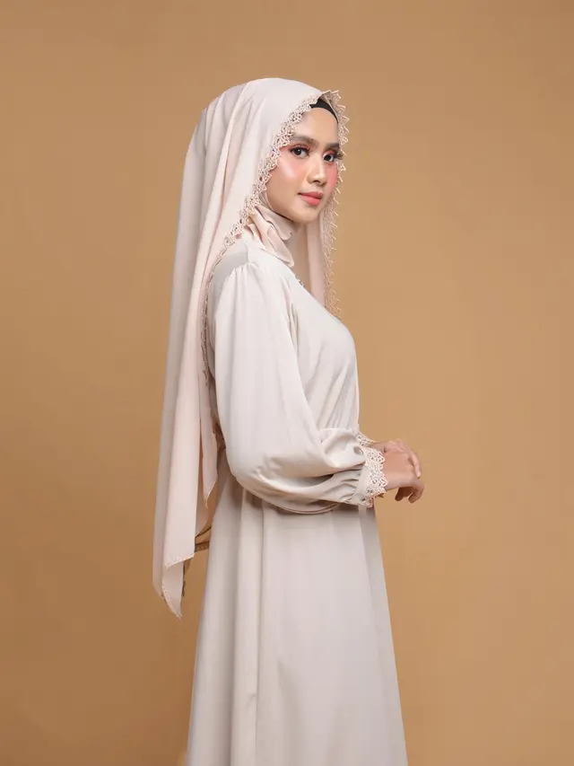 Model Gamis Jilbab Besar