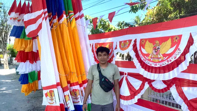 Pedagang ornamen Kemerdekaan