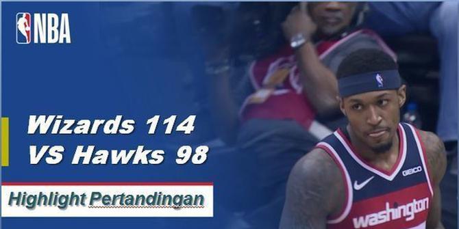 Cuplikan Hasil Pertandingan NBA : Wizards 114 VS Hawks 98