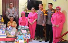 Cooling System Jelang Pilkada, Kapolres Rohil & Jajarannya Gelar Baksos ke Polsek-Polsek