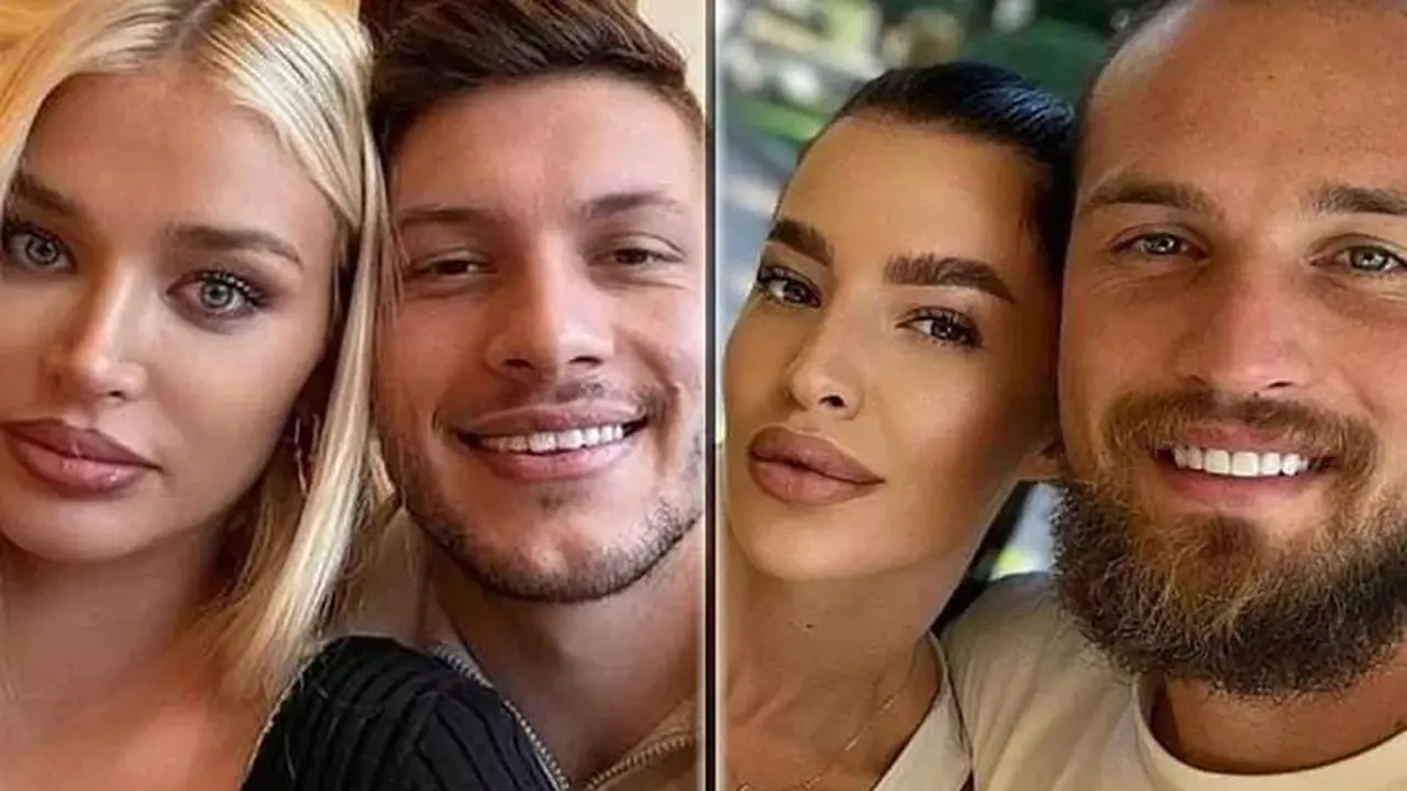 Foto: Luka Jovic dan Istri, serta Ana Rajkovic dan Predrag Rajkovic