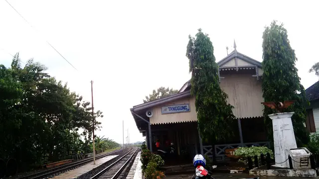 Ilustrasi jalur kereta