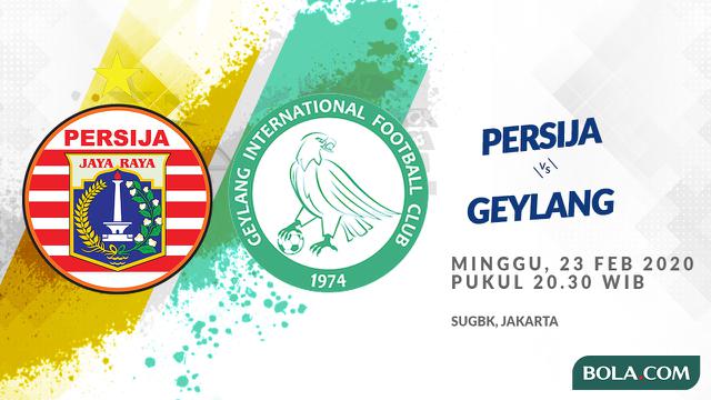 Persija Jakarta vs  Wikipedia Geylang International FC