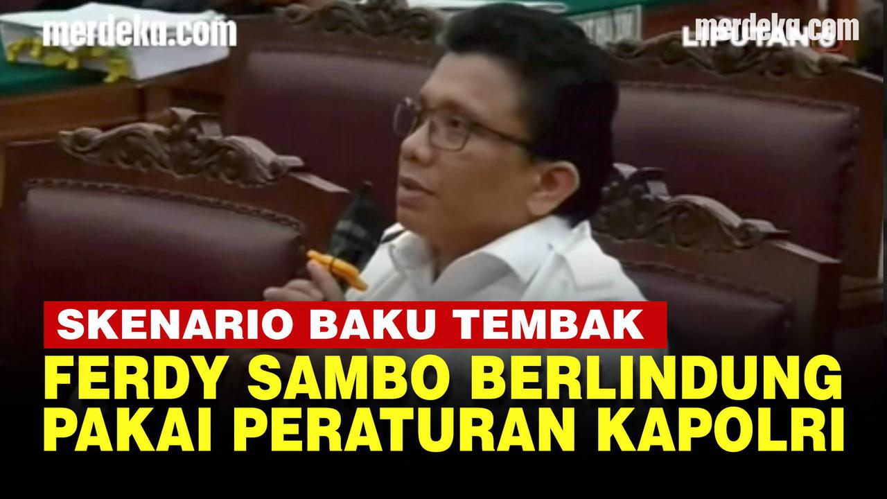VIDEO: Sambo Akui Pengalaman Pakai Peraturan Kapolri Rancang Skenario Baku Tembak