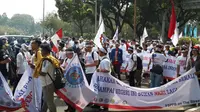 Ratusan Pekerja Pertamina Demo Tolak Asing di Blok Mahakam