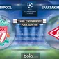 Liga Champions_Liverpool vs Spartak Moscow (Bola.com/Adreanus Titus)