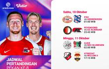 Eredivisie 2026/27: Beradu Takti pada Week ke 8: Saksikan Hanya di Vidio