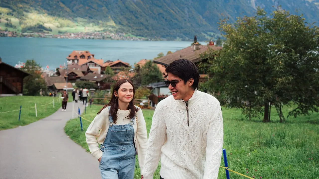 Gaya Serasi Syifa Hadju dan El Rumi Saat Liburan di Swiss, Kompak dalam Balutan Knitwear yang Hangat dan Stylish