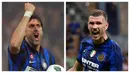 Inter Milan baru saja mendatangkan Edin Dzeko sebagai pemain anyar mereka musim ini. Meski tergolong gaek, ia diharapkan menjadi suksesor Romelu Lukaku yang hijrah ke Chelsea. Sebelumnya Nerazzurri juga pernah memiliki beberapa striker gaek. Siapa sajakah? (Foto: Kolase AFP)